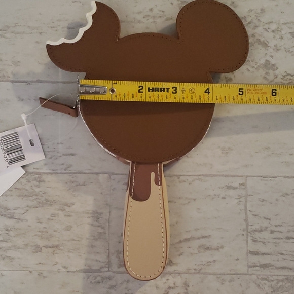 Disney Parks Mickey Mouse Ice Cream Bar Coin Purse - Picture 6 of 6